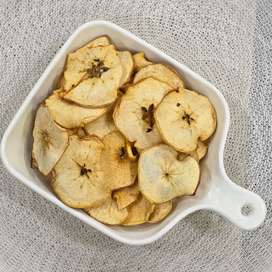 100% Organic Dried Apple Slices Sample